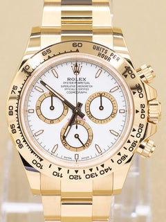 Rolex Daytona2026 White Index Dial on Oyster 126508