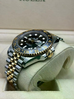 Rolex | GMT-Master II | 126713GRNR | Gold/Steel | 40 mm | Black | Automatic