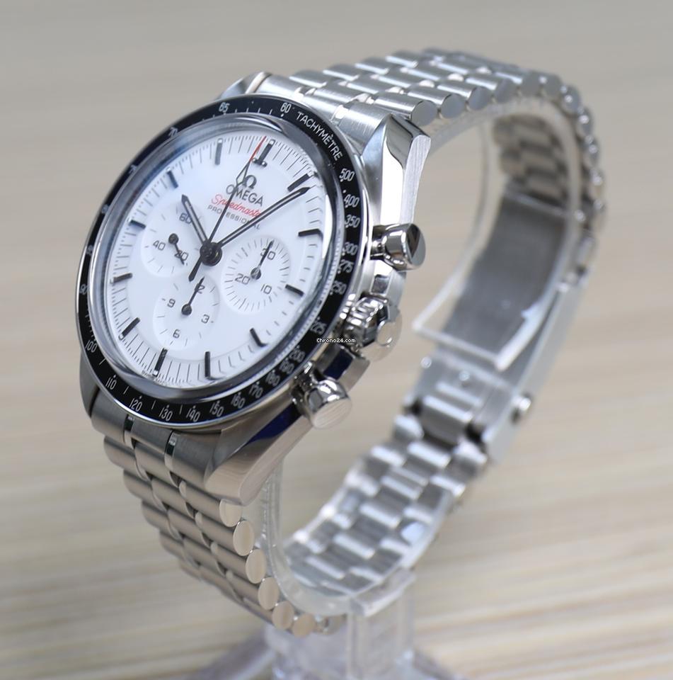 Omega Speedmaster Professional Moonwatch42mm - White Dial Unworn - Full Set