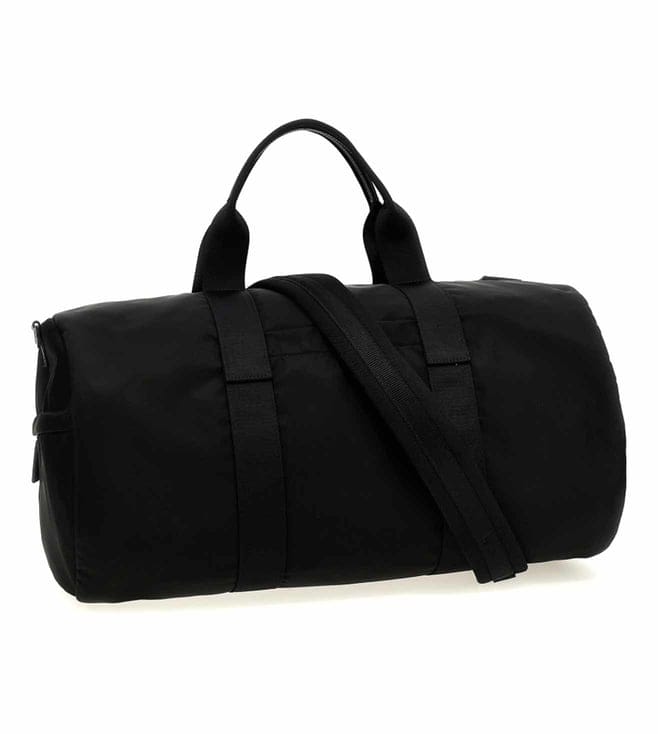 Black Logo Duffle Bag