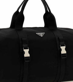 Black Logo Duffle Bag
