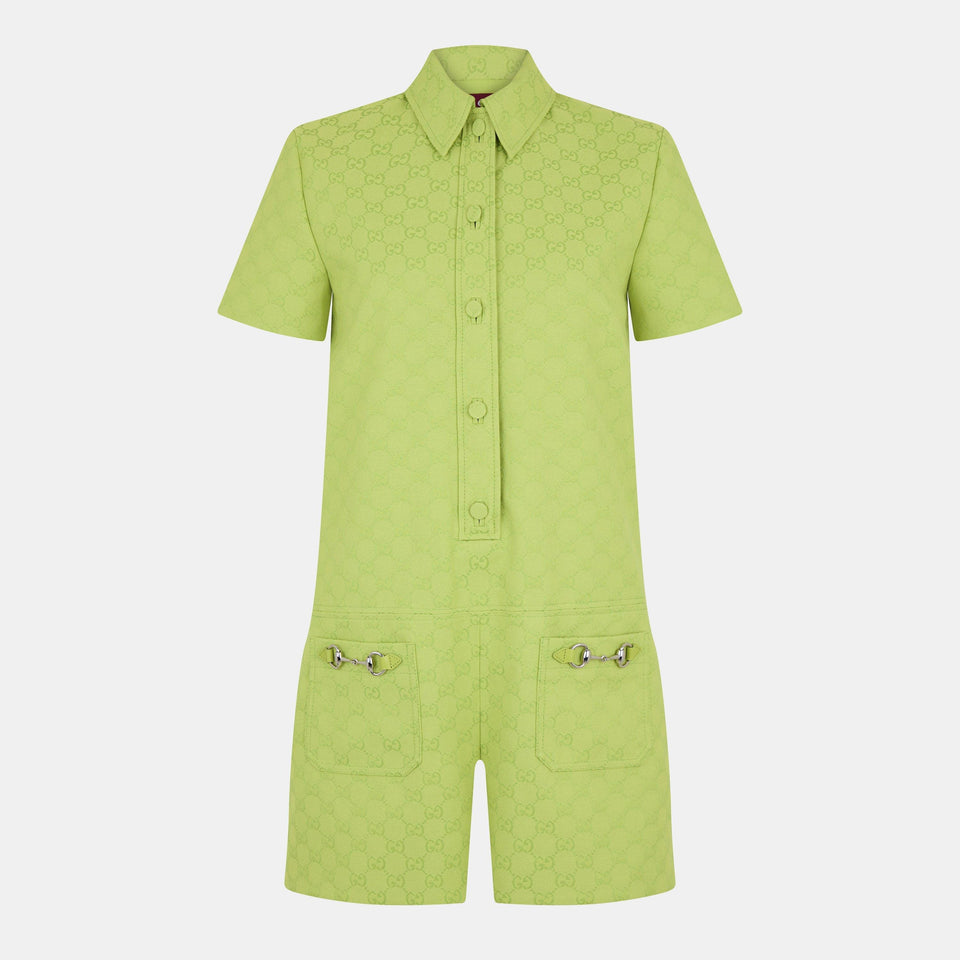 GG Canvas Jumpsuit