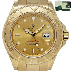 Rolex | Yacht-Master | 16628 | Yellow gold | 40 mm | Yellow gold | Champagne | Automatic