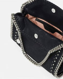 STELLA MCCARTNEY Falabella Studded Mini Tote Bag