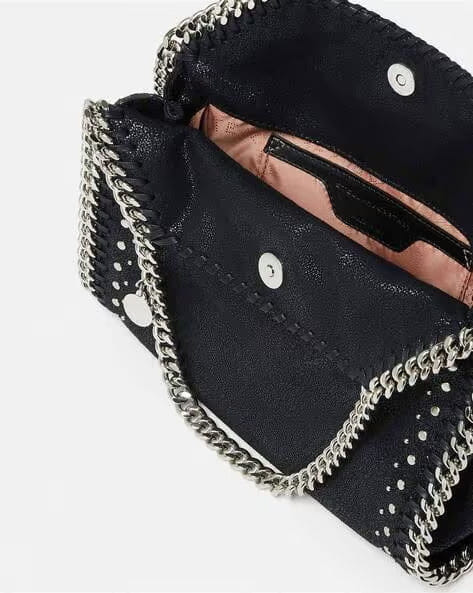 STELLA MCCARTNEY Falabella Studded Mini Tote Bag