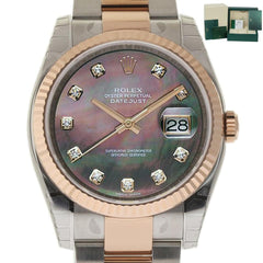 Rolex | Datejust | 116231 | Steel | 36 mm | Gold/Steel | Mother of pearl | Automatic