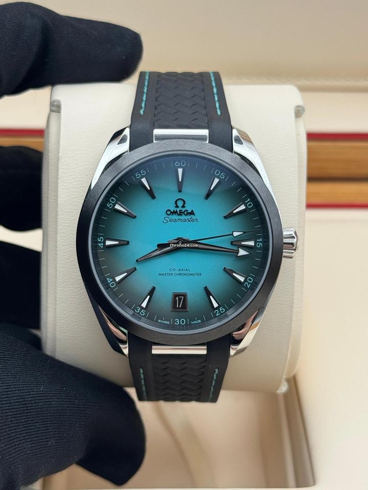 Omega Seamaster Aqua Terra Ocean Turquoise 41mm Master Chronometer Ceramic Bezel 150m WR Watch BRAND NEW 2026 FULL SET MEN'S WATCH