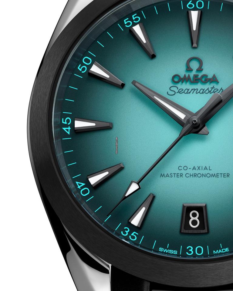 Omega Seamaster Aqua Terra Ocean Turquoise 41mm Master Chronometer Ceramic Bezel 150m WR Watch BRAND NEW 2026 FULL SET MEN'S WATCH