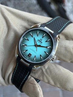 Omega Seamaster Aqua Terra Ocean Turquoise 41mm Master Chronometer Ceramic Bezel 150m WR Watch BRAND NEW 2026 FULL SET MEN'S WATCH