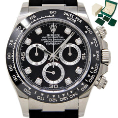 Rolex | Daytona | 116519 | White gold | 40 mm | Black | Automatic