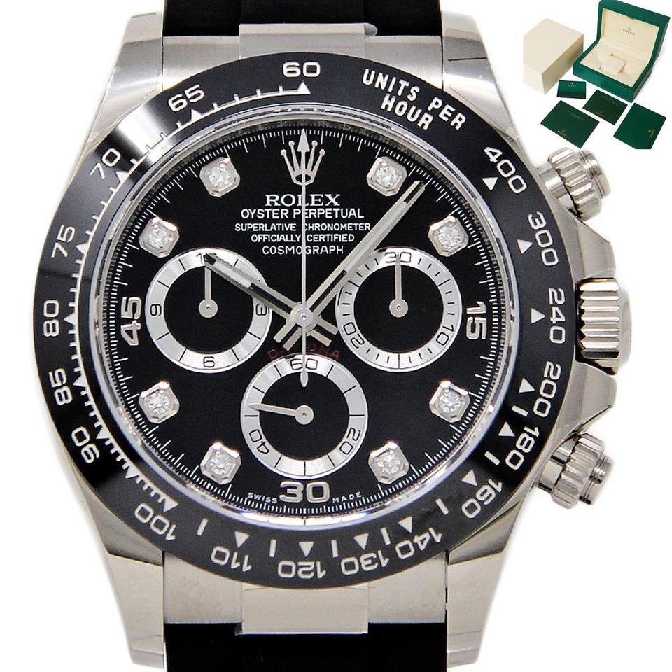 Rolex | Daytona | 116519 | White gold | 40 mm | Black | Automatic
