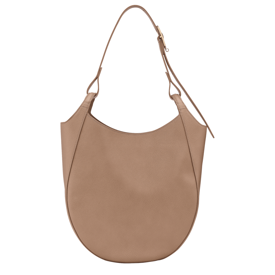 Longchamp Le Foulonné L Hobo bag Biscuit