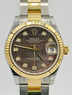 Rolex | Datejust | 278273 | Steel | 31 x 37 mm | Gold/Steel | Mother of pearl | Automatic