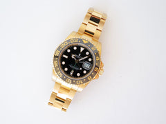 Rolex | GMT-Master II | 116718LN | Yellow gold | 40 mm | Yellow gold | Black | Automatic