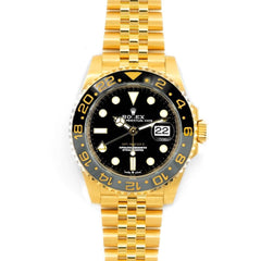 Rolex | GMT-Master II | 126718grnr | Yellow gold | 40 mm | Yellow gold | Black | Automatic