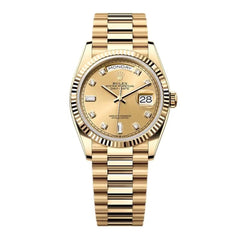 Rolex | Day-Date | 128238 | Yellow gold | 36 x 43 mm | Yellow gold | Gold | Automatic