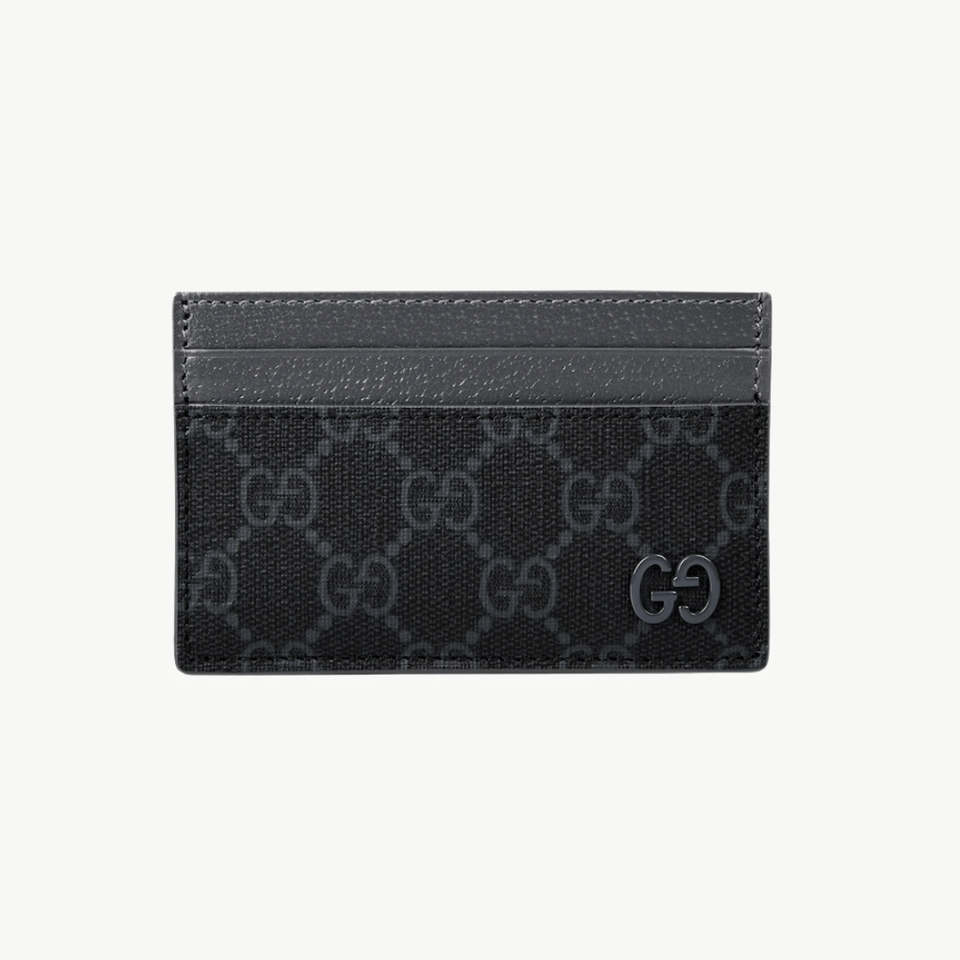 GUCCI MONOGRAM CANVAS CARD HOLDER