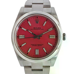 Rolex | Oyster Perpetual | 124300 | Steel | 41 mm | Steel | Red | Automatic