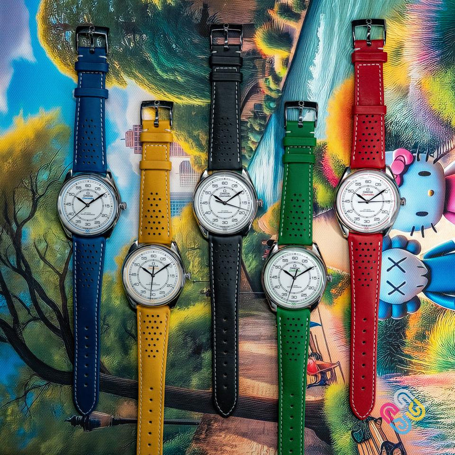 Omega Official Timekeeper Olympic 5 Watch Set 39.5mm 1 of 100 Complete Set | Brand New/Unworn | Serialized Hang Tags x5
