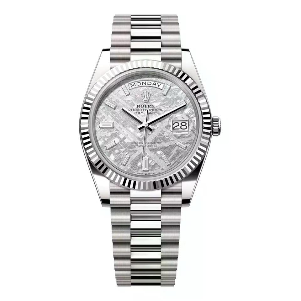 Rolex | Day-Date | 228239-0055 | 40 mm | White gold | Meteorite | Automatic