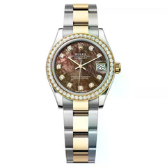 Rolex | Datejust | 278383RBR-0023 | 31 mm | Gold/Steel | Mother of pearl