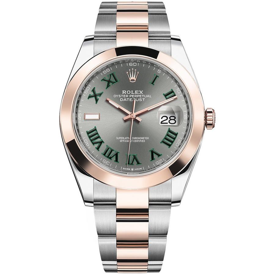 Rolex | Datejust | 126301-0015 | 41 mm | Gold/Steel | Grey | Automatic