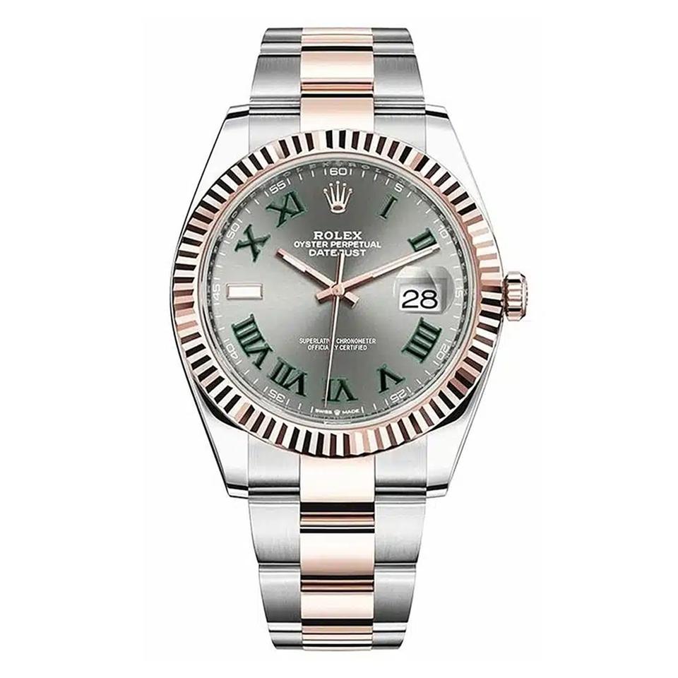 Rolex | Datejust | 126331-0015 | Steel | 41 mm | Gold/Steel | Grey | Automatic