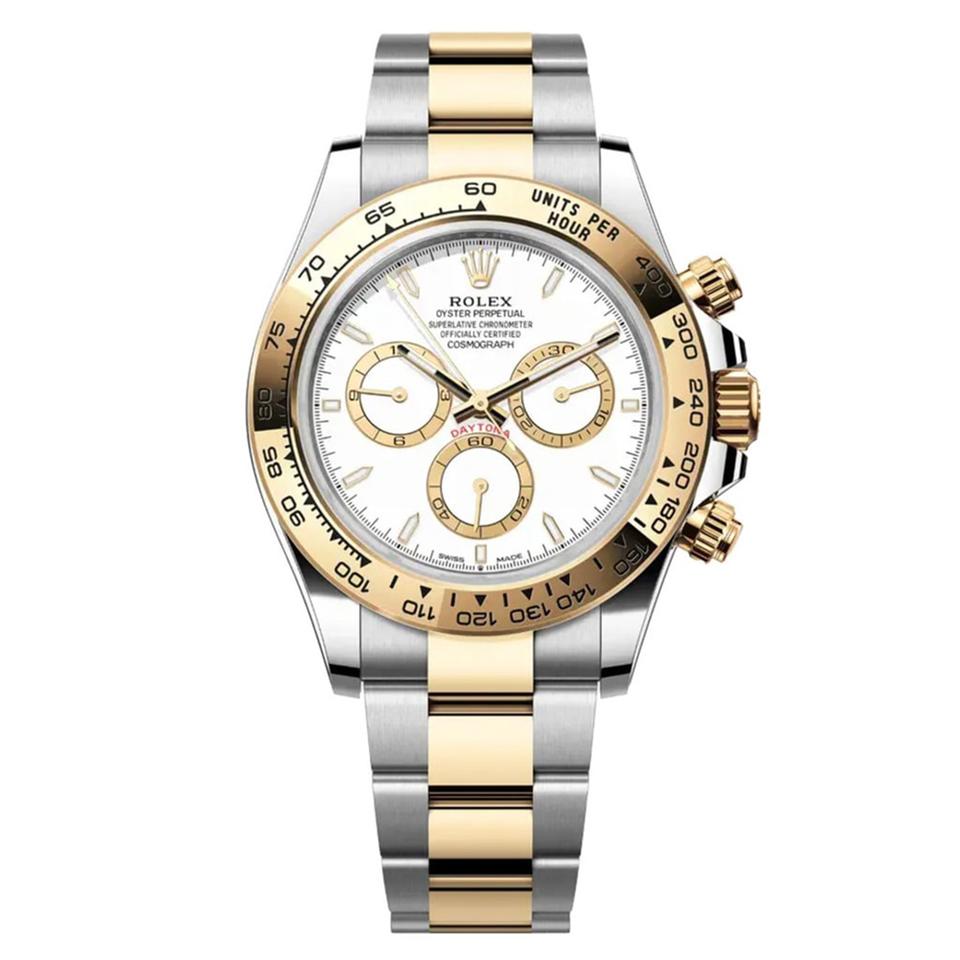 Rolex | Daytona | 126503-0001 | Steel | 40 mm | Gold/Steel | White | Automatic
