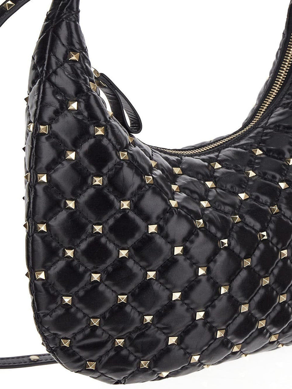 Valentino Garavani Rockstud Spike Small Hobo Bag
