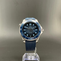 Omega Seamaster Diver 300 MCo-axial Summer Blue Seamaster New and Unworn II Fullset