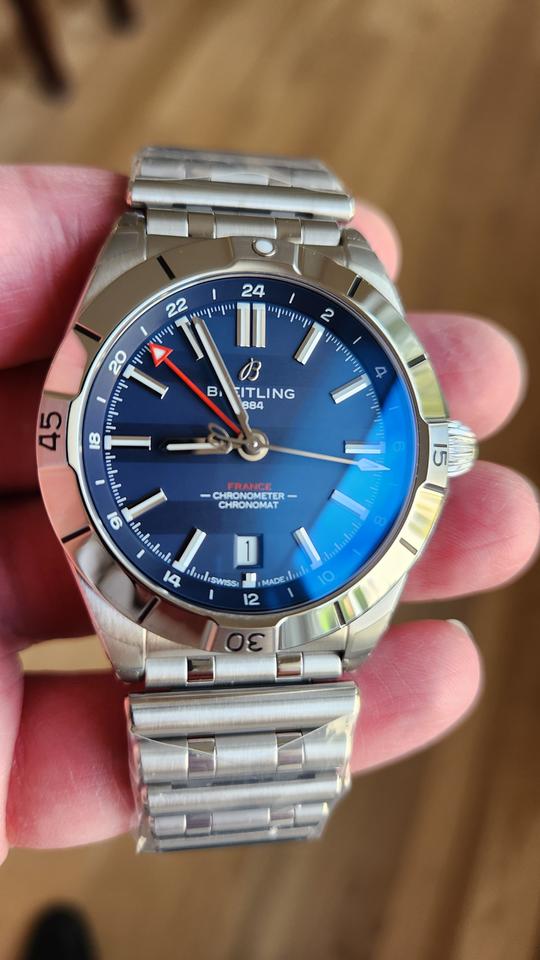 Breitling Chronomat GMTAutomatic GMT 40 Limited Edition Six Nations France Rugby