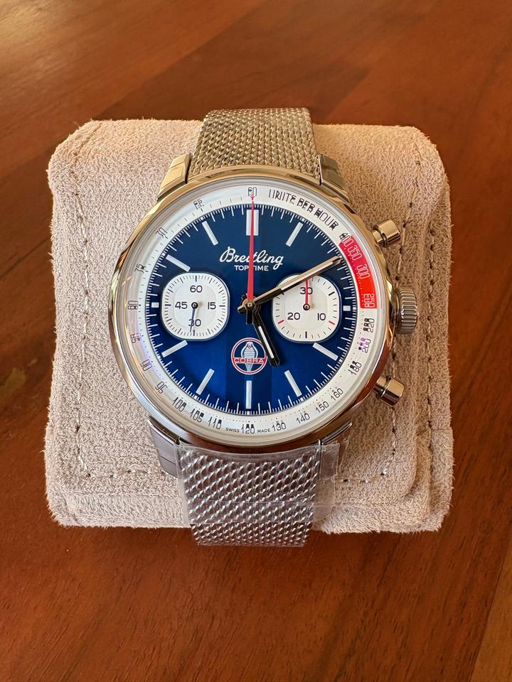 Breitling Top Time B01 Shelby Full Set; Like New