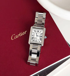 Cartier Tank Solo Steel SM Size Women's Watch