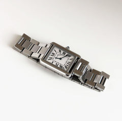 Cartier Tank Solo Steel SM Size Women's Watch