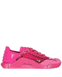 Dolce & Gabbana mesh-panelled low-top sneakers
