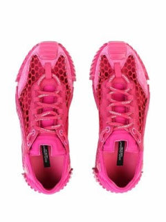 Dolce & Gabbana mesh-panelled low-top sneakers