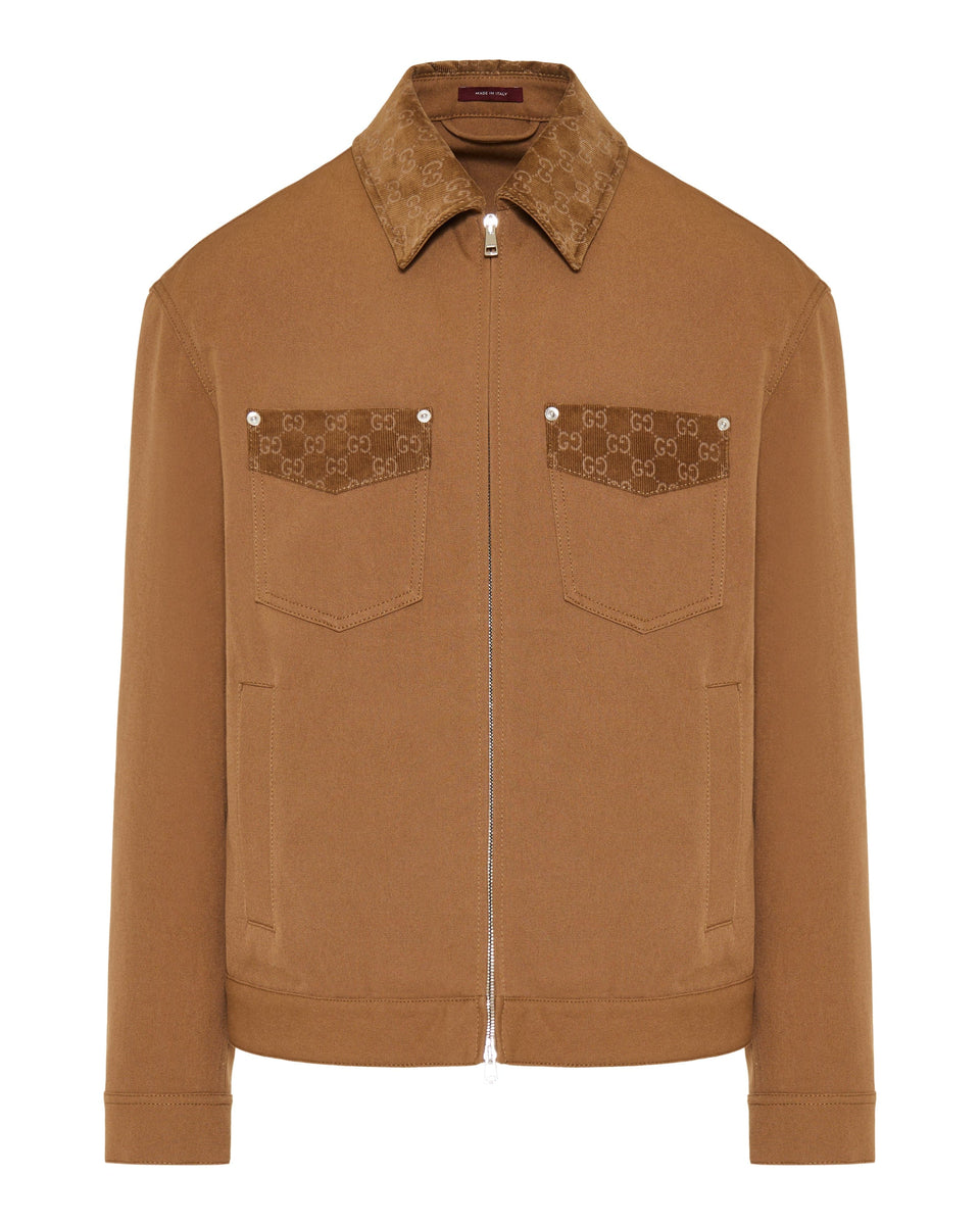 GUCCI  Long-sleeved zip-up jacket