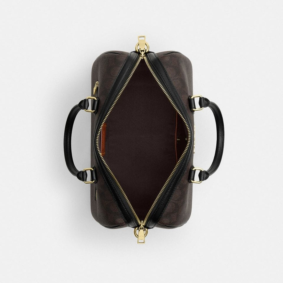 Rowan Large Satchel Bag In Signature Canvas