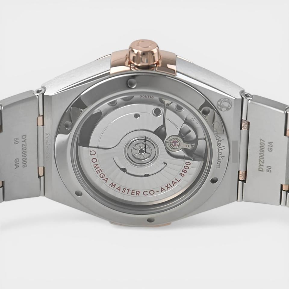 Omega Constellation Steel&Sedna gold / 39 mm / Box&Papers / 131.20.39.20.13.001