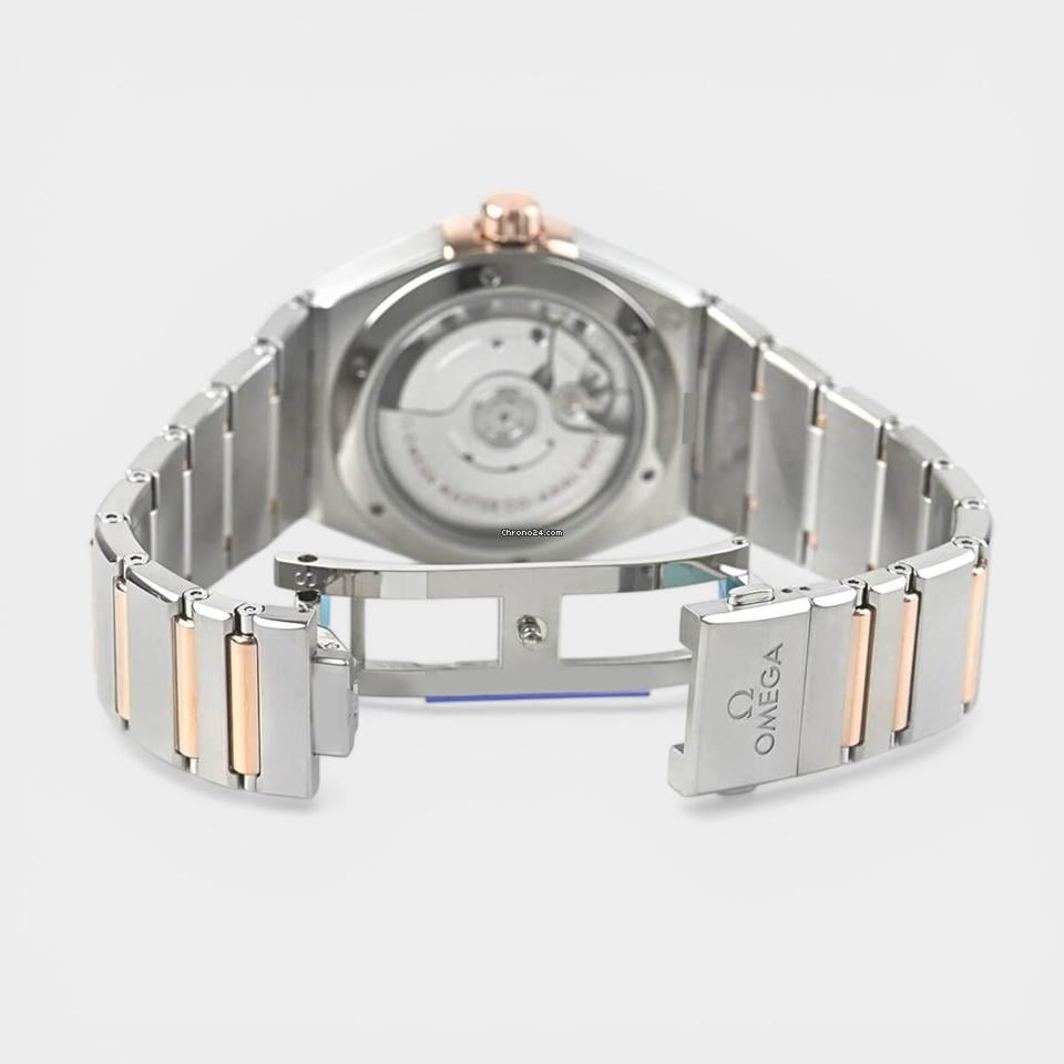 Omega Constellation Steel&Sedna gold / 39 mm / Box&Papers / 131.20.39.20.13.001