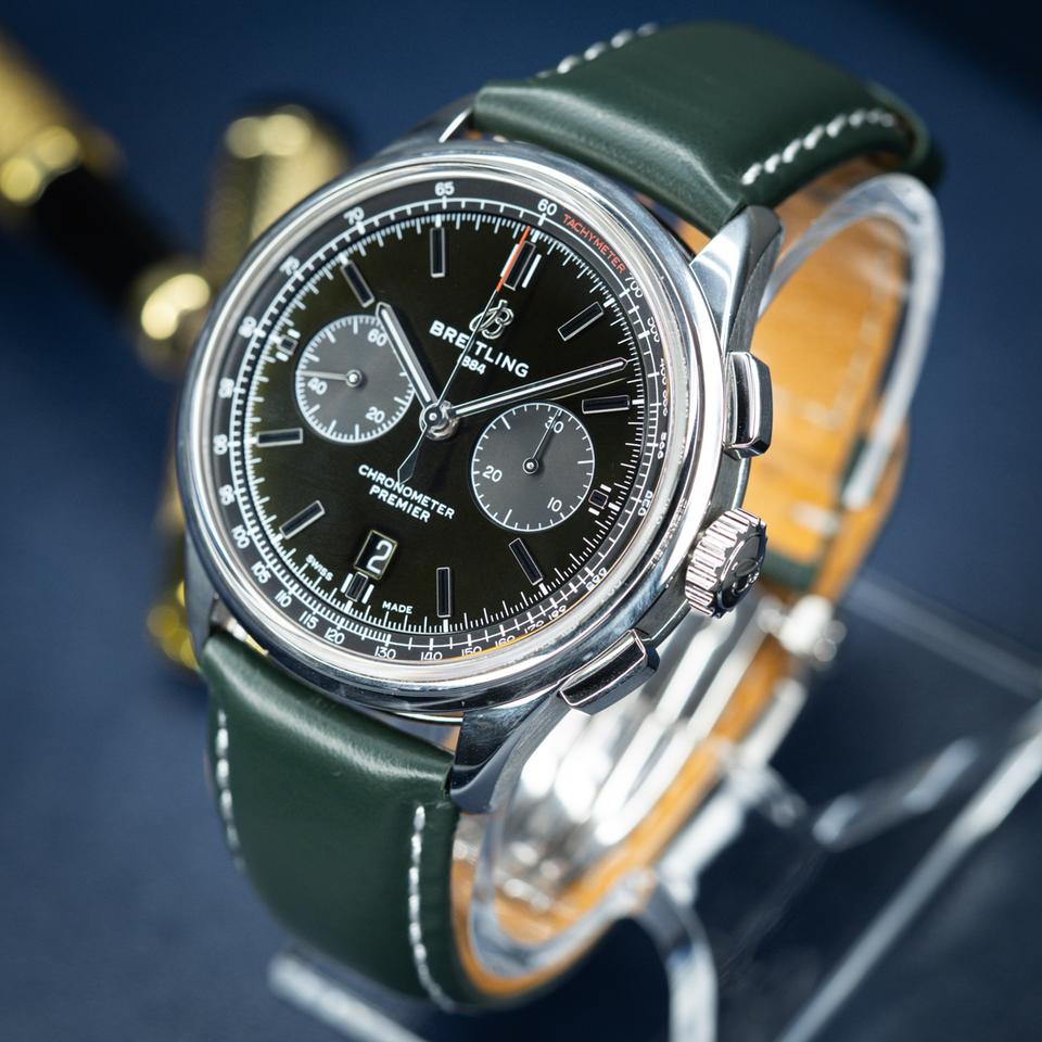Breitling for Bentley Premier B01 Chronograph 42 Bentley Like New and Complete Set