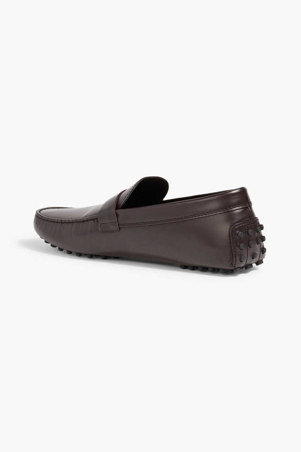 Tod's Gommino Leather Driving Shoes Dark Brown