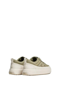 Moncler Moncler Altive Nubuck & Suede Sneakers Sage Green