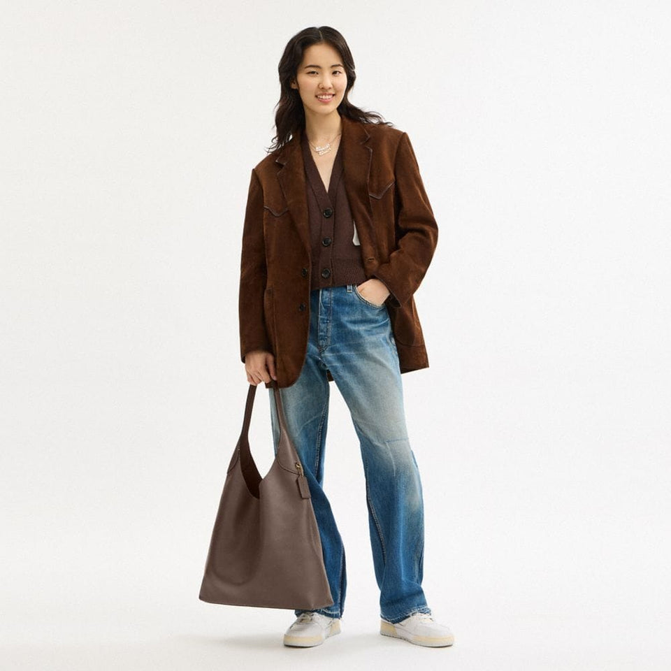 Coach Brooklyn Shoulder Bag 39 Brass Dark Stone