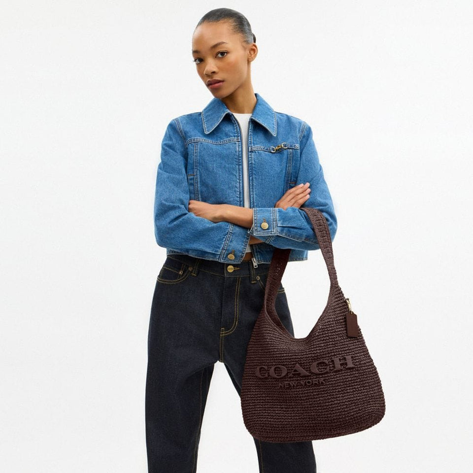 Coach Brooklyn Shoulder Bag 34 Brass Maple