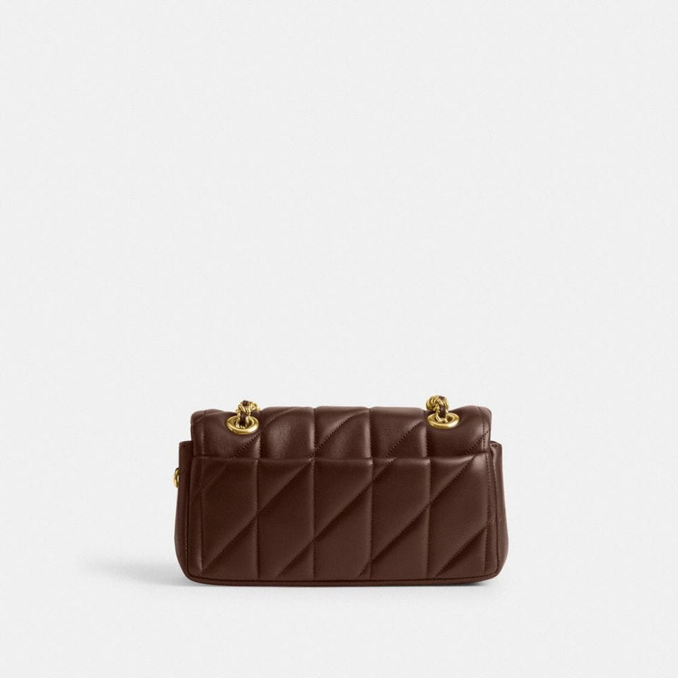 Coach Tabby Shoulder Bag 20 With Pillow Quilting Brass Maple