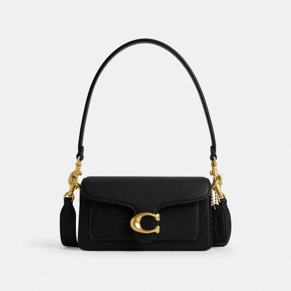 Coach Tabby Shoulder Bag 20 Brass Black