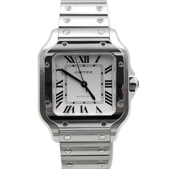 Cartier Santosde Cartier Medium Automatic Steel Men's Watch AA59197