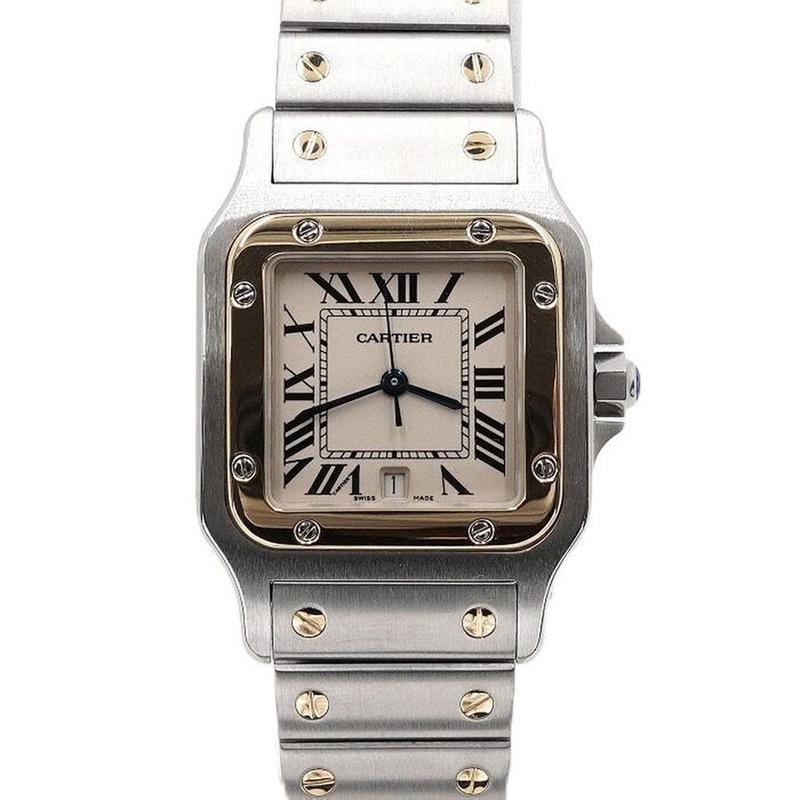Cartier Santosde Cartier Large Quartz Watch W20011 C4