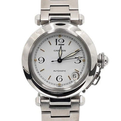 Cartier Pashade Cartier 35mm White Dial Steel Automatic Watch